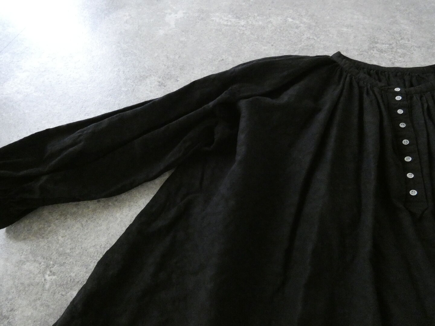 Gauze#(ガーゼ) アンティークジャガードチャーチスモックブラウスの商品画像46