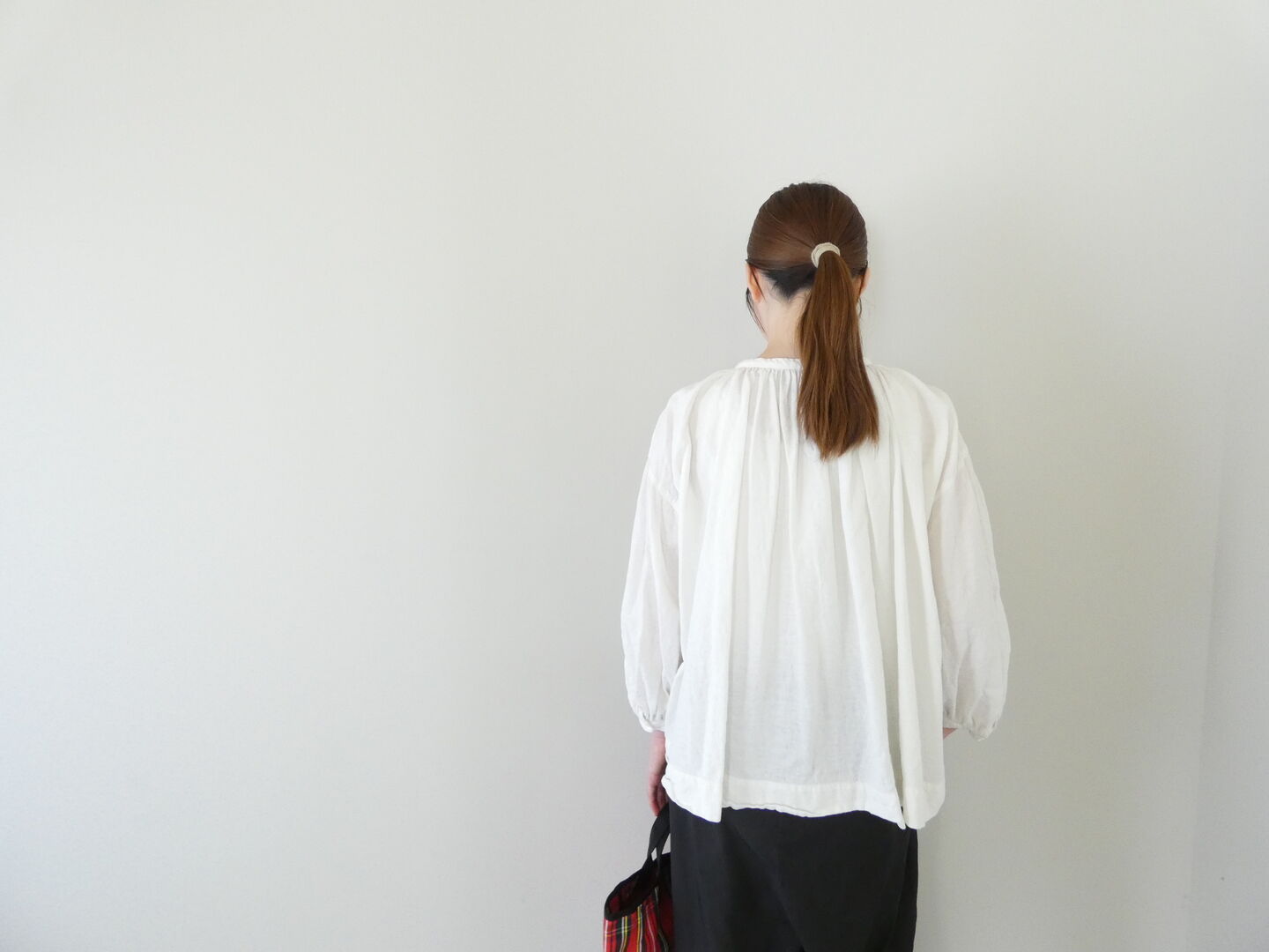 Gauze#(ガーゼ) アンティークジャガードチャーチスモックブラウスの商品画像9