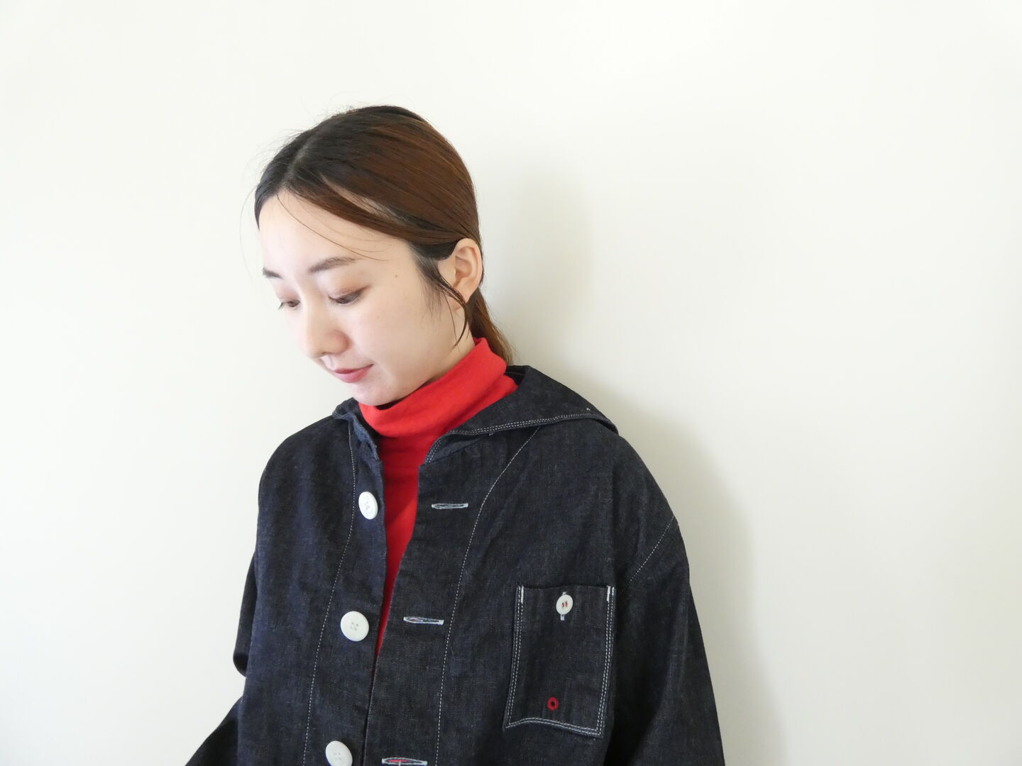 快晴堂(かいせいどう) HAYATE CCBYセーリングデニム　セーラージャケット の商品画像23