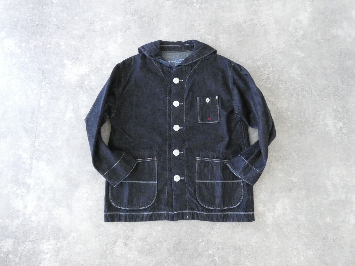 快晴堂(かいせいどう) HAYATE CCBYセーリングデニム　セーラージャケット の商品画像3