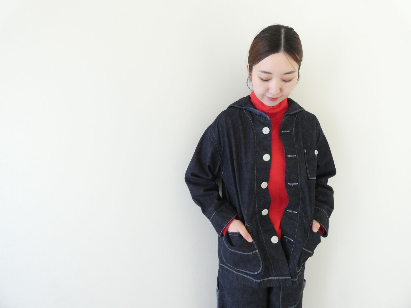 快晴堂(かいせいどう) HAYATE CCBYセーリングデニム　セーラージャケット の商品画像7