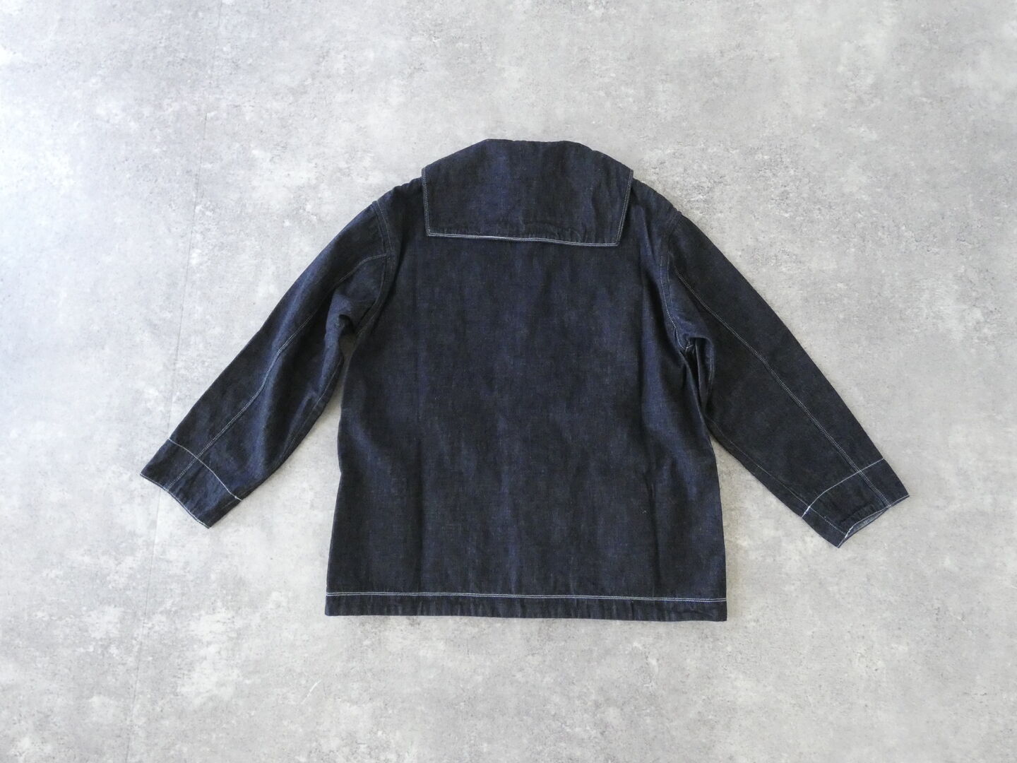 快晴堂(かいせいどう) HAYATE CCBYセーリングデニム　セーラージャケット の商品画像9