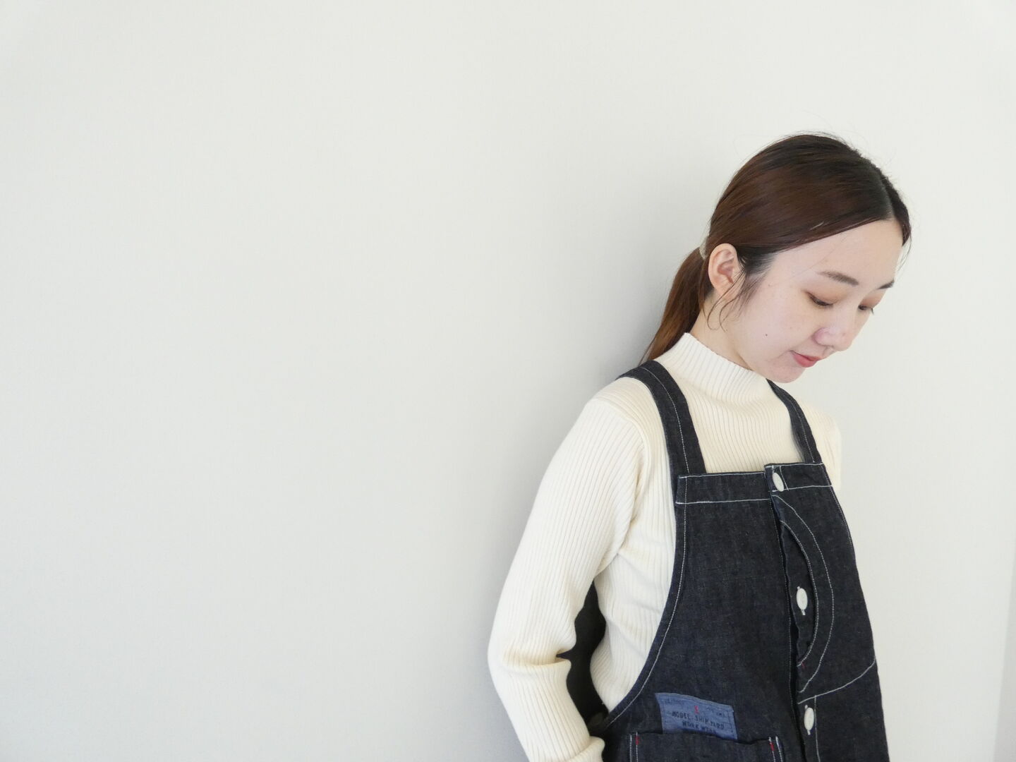 快晴堂(かいせいどう) HAYATE　CCBYセーリングデニム　オーバーオールベストの商品画像4