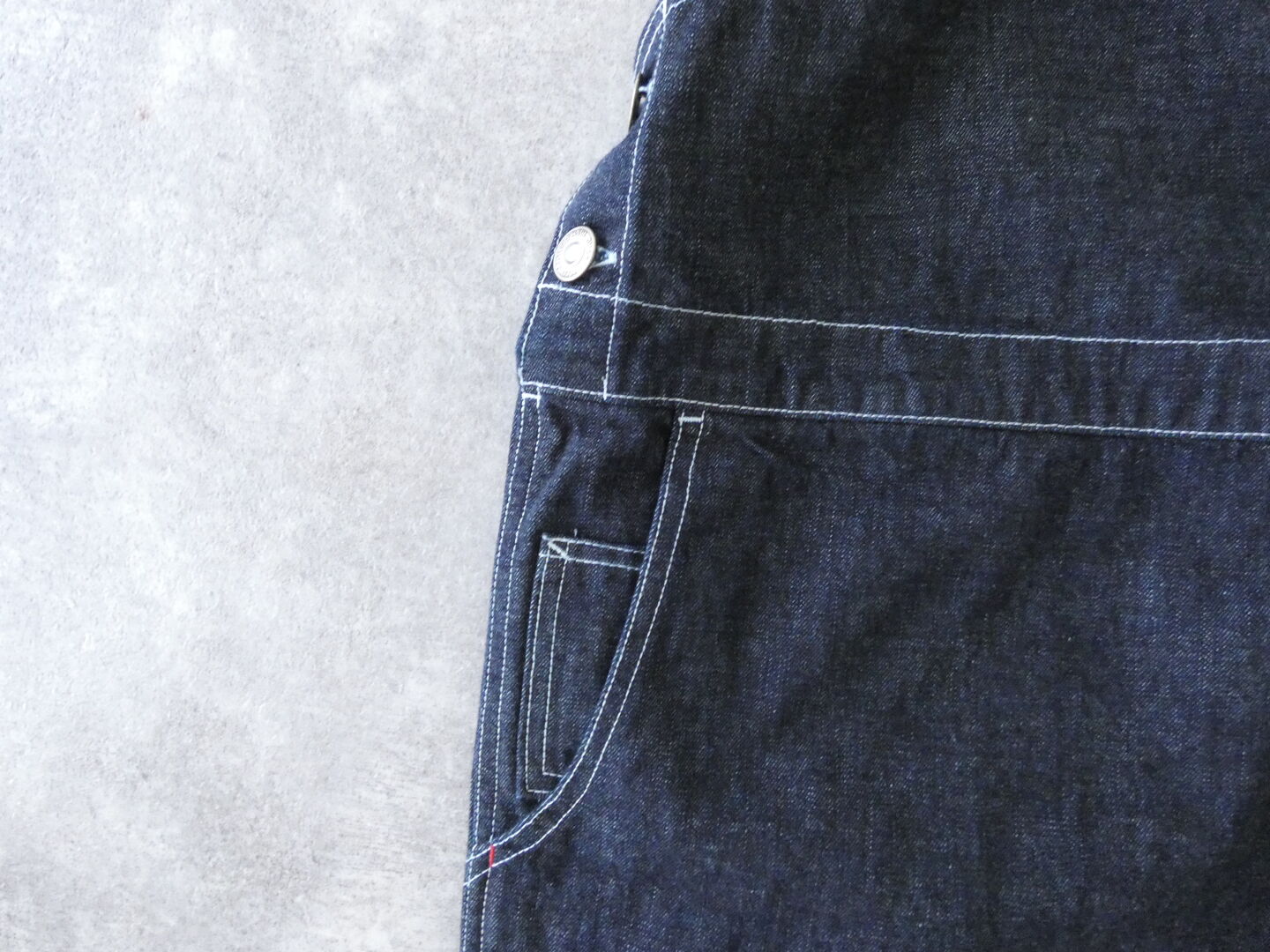快晴堂(かいせいどう) HAYATE　CCBYセーリングデニム　BIGオーバーオールの商品画像25