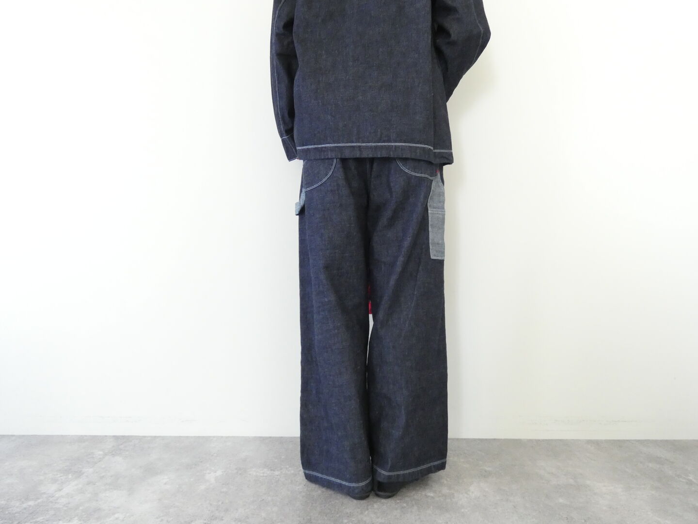 快晴堂(かいせいどう) HAYATE　CCBYセーリングデニム　ペインターパンツの商品画像2