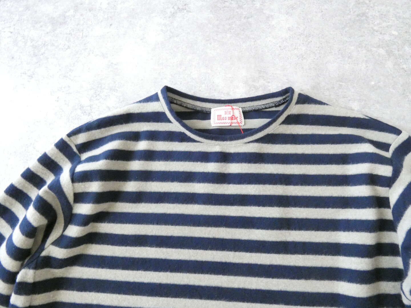 mao made(マオメイド) ニットのともだち　いつもの裾ラウンドヘムTEEの商品画像16