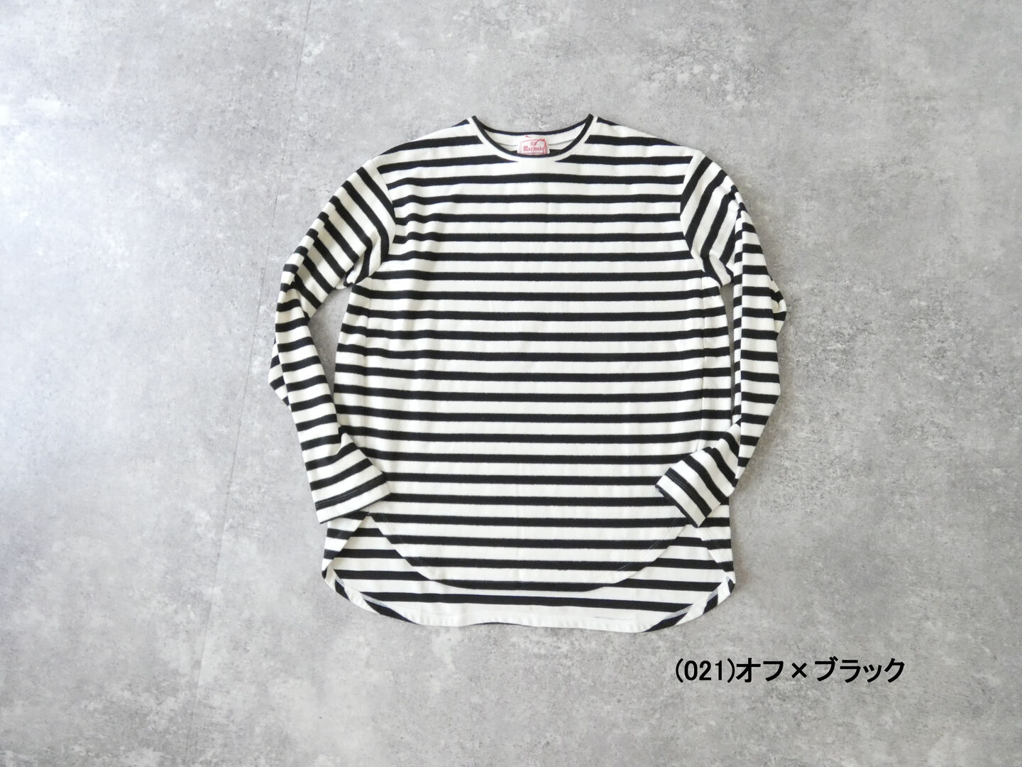mao made(マオメイド) ニットのともだち　いつもの裾ラウンドヘムTEEの商品画像28