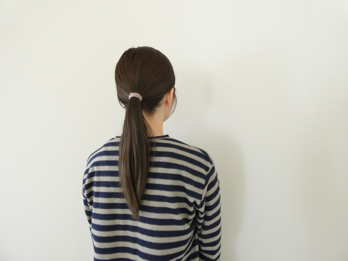 mao made(マオメイド) ニットのともだち　いつもの裾ラウンドヘムTEEの商品画像6