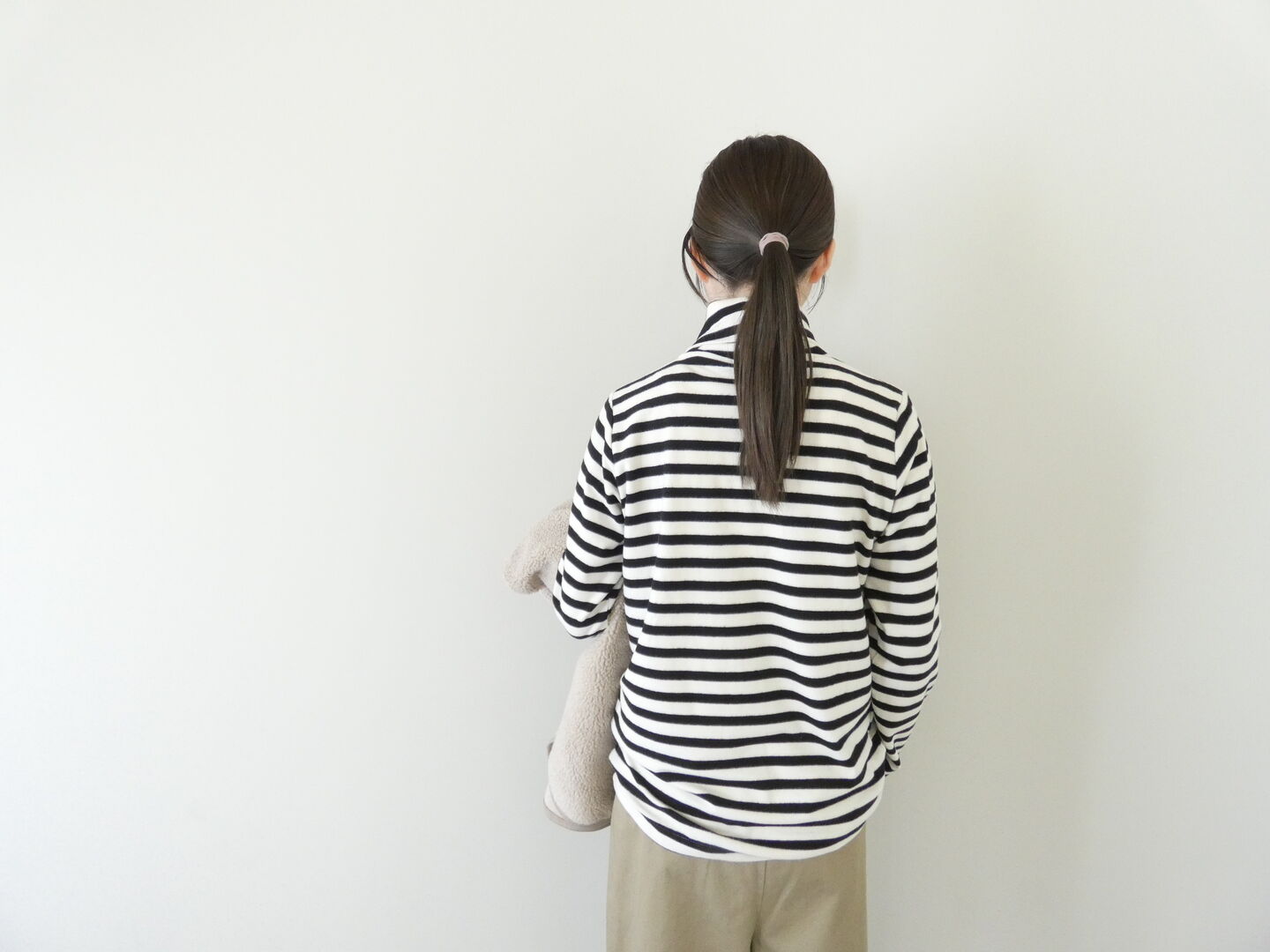 mao made(マオメイド) ニットの新しいともだちタートルネックTEEの商品画像2