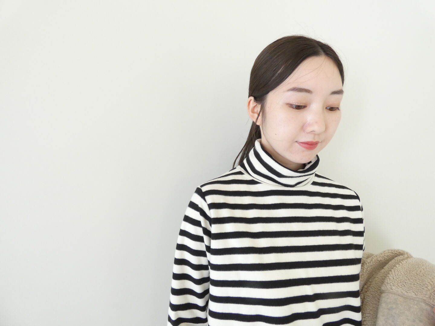 mao made(マオメイド) ニットの新しいともだちタートルネックTEEの商品画像4