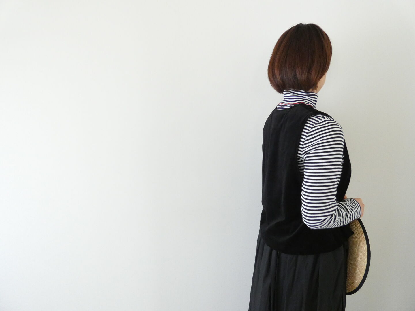 MidiUmi(ミディウミ) ベロアフレアベストの商品画像8