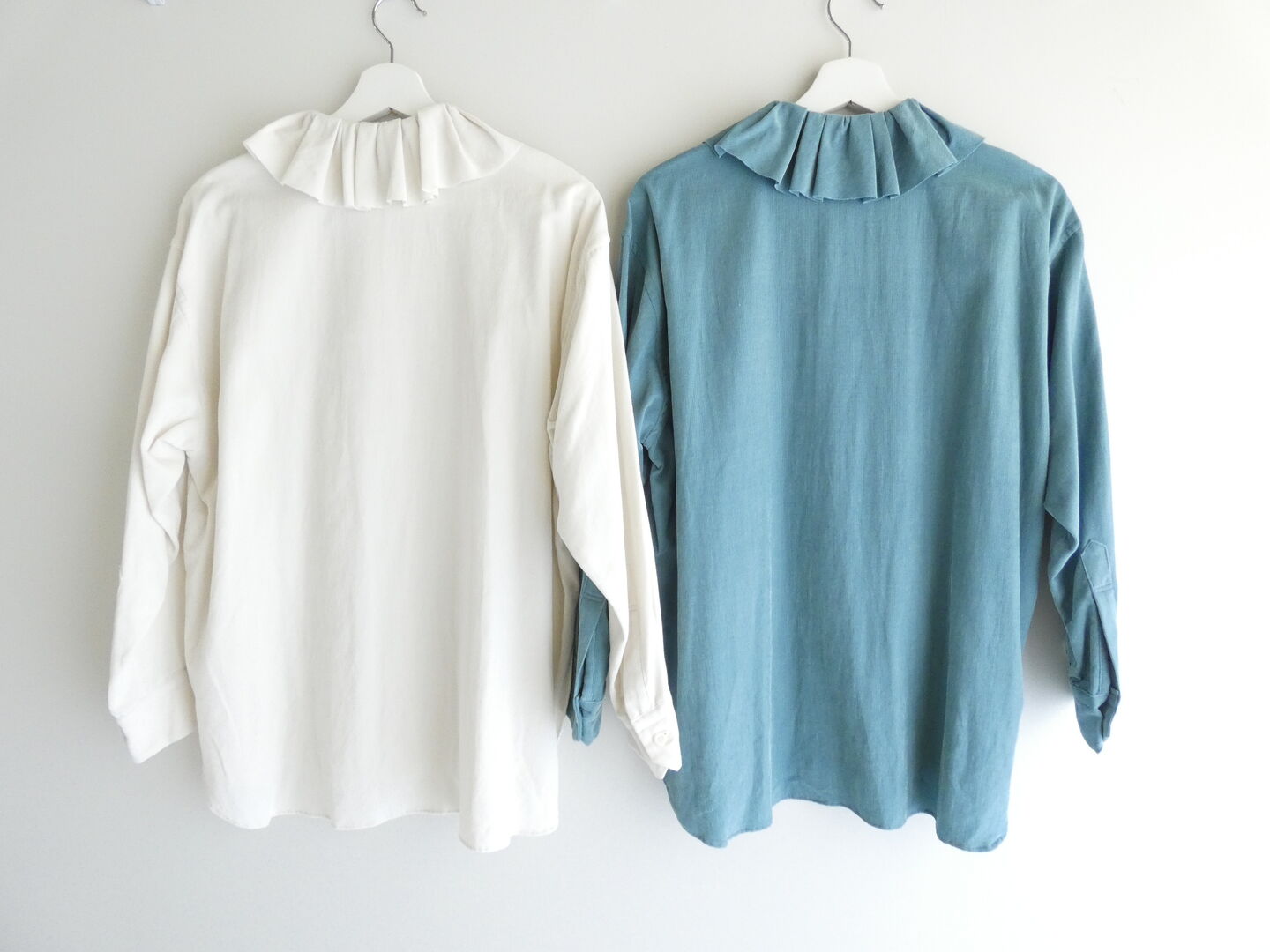 R&D.M.Co-(オールドマンズテーラー) COTTON RAYON シャツコール RUFFLE COLLAR BLOUSEの商品画像10