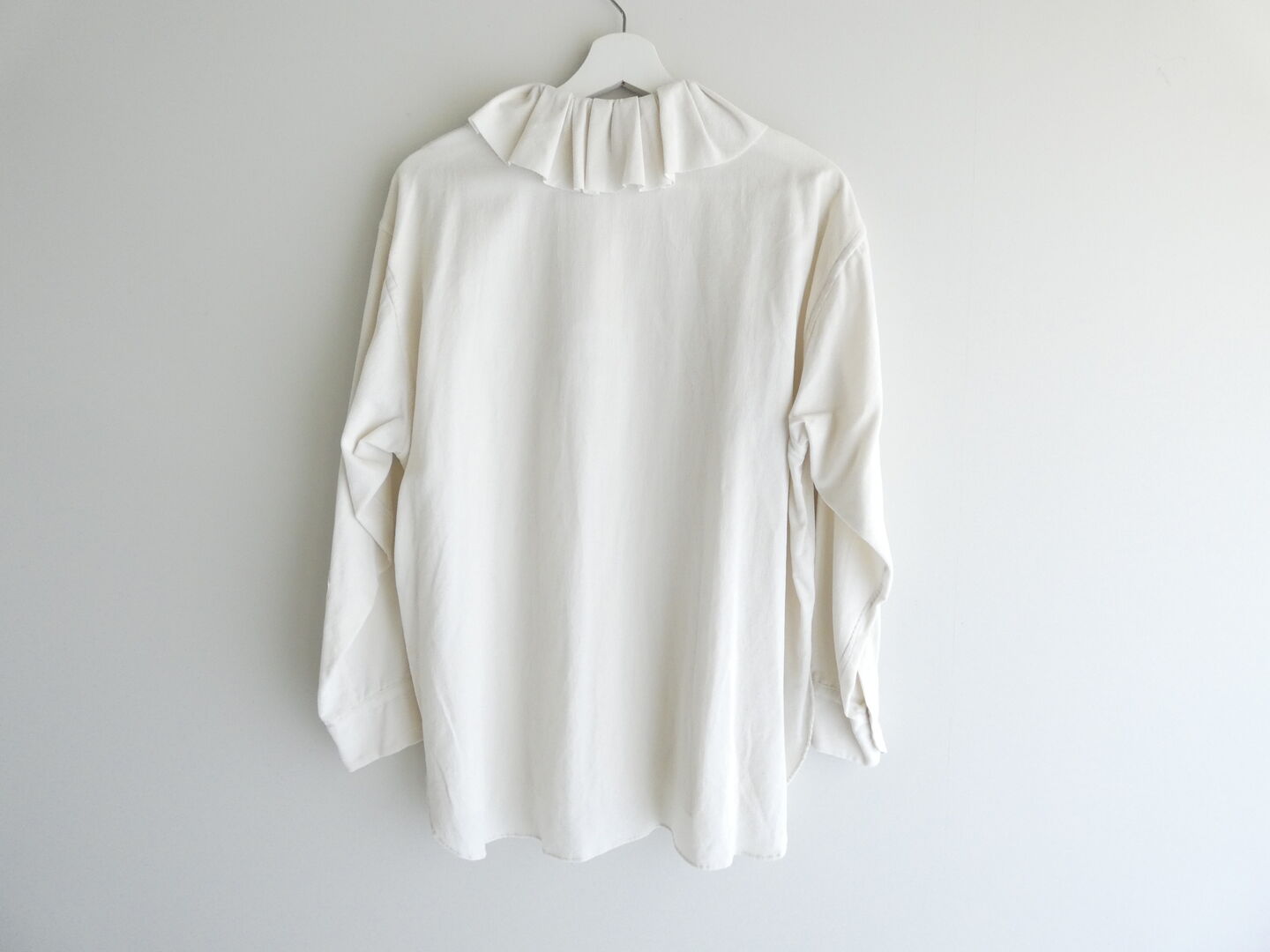 R&D.M.Co-(オールドマンズテーラー) COTTON RAYON シャツコール RUFFLE COLLAR BLOUSEの商品画像29