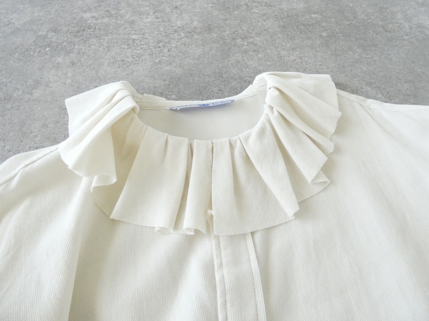 R&D.M.Co-(オールドマンズテーラー) COTTON RAYON シャツコール RUFFLE COLLAR BLOUSEの商品画像30