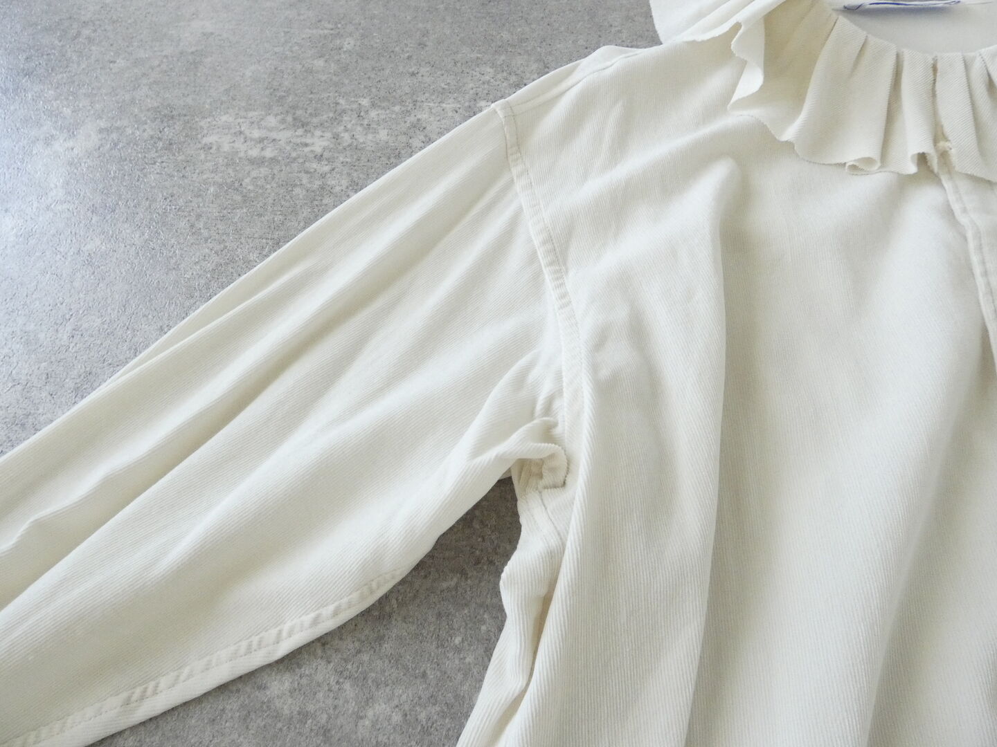 R&D.M.Co-(オールドマンズテーラー) COTTON RAYON シャツコール RUFFLE COLLAR BLOUSEの商品画像33