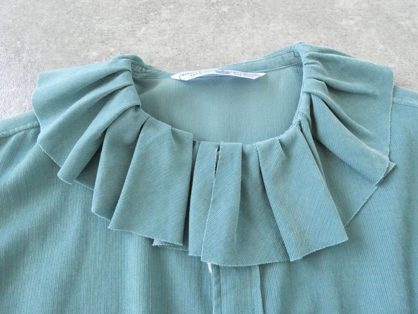R&D.M.Co-(オールドマンズテーラー) COTTON RAYON シャツコール RUFFLE COLLAR BLOUSEの商品画像45