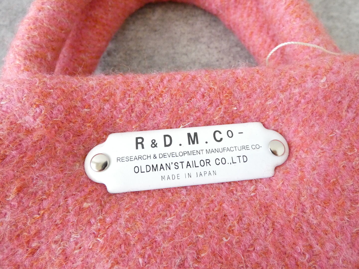R&D.M.Co-(オールドマンズテーラー) TWEED PETIT MARCHE BAGの商品画像21