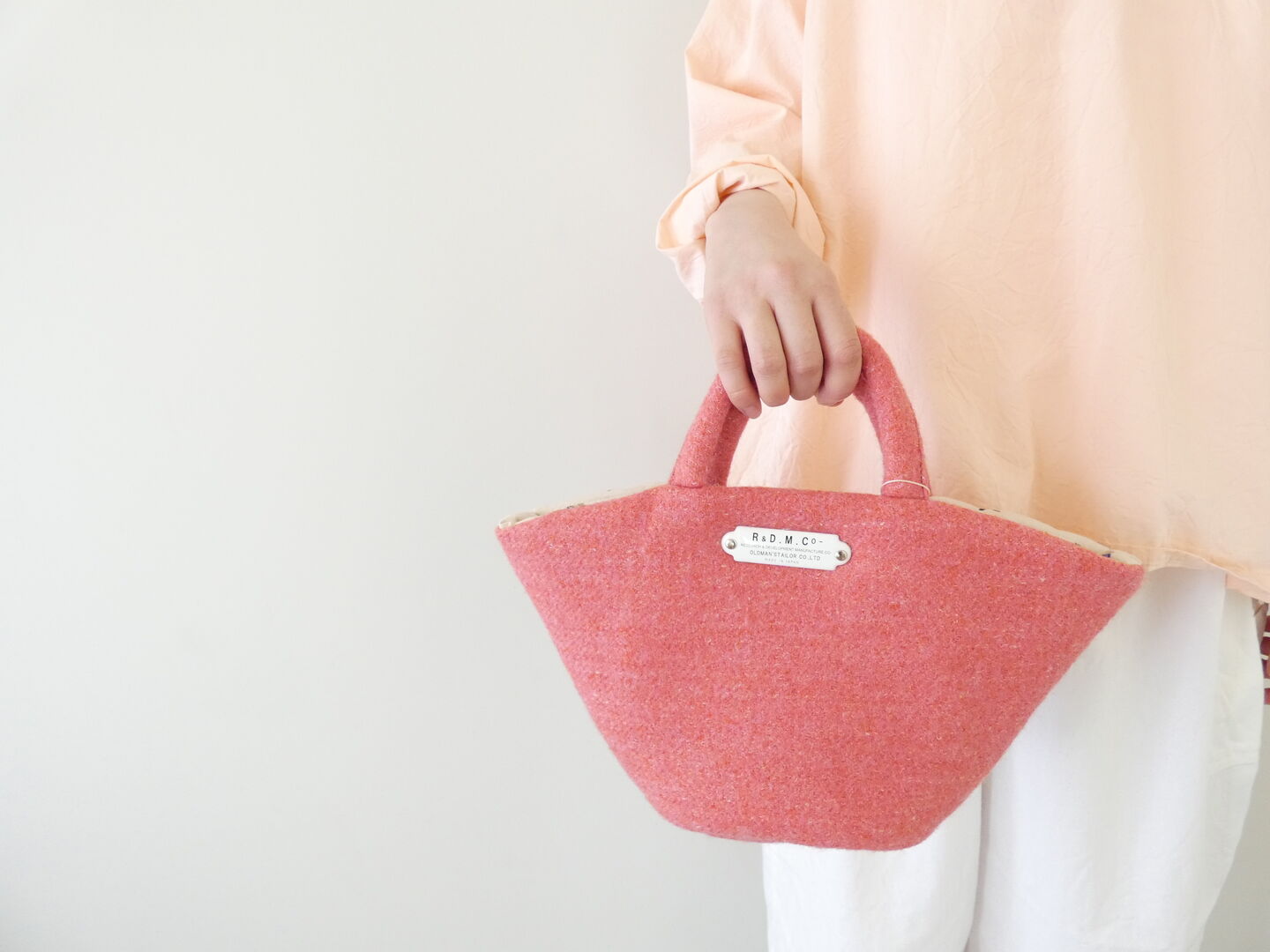 R&D.M.Co-(オールドマンズテーラー) TWEED PETIT MARCHE BAGの商品画像4