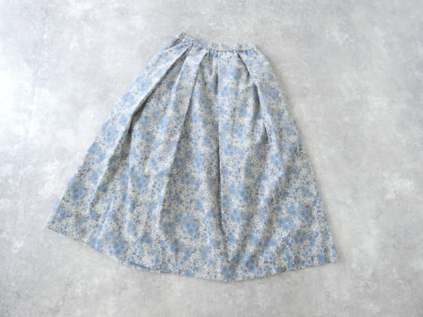 PK リバティGloria Flowersコーデュロイギャザースカートの商品画像10