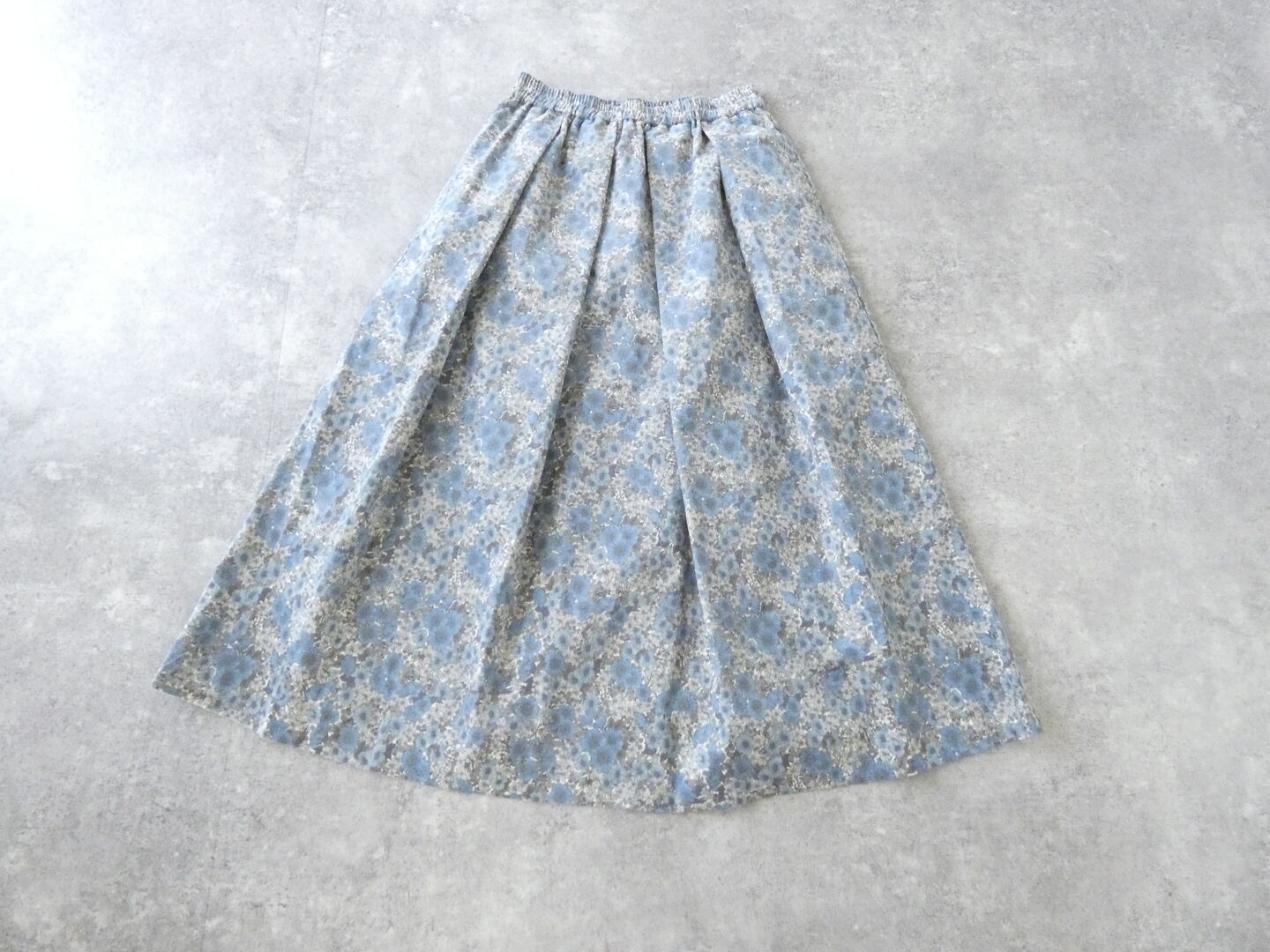 PK リバティGloria Flowersコーデュロイギャザースカートの商品画像2