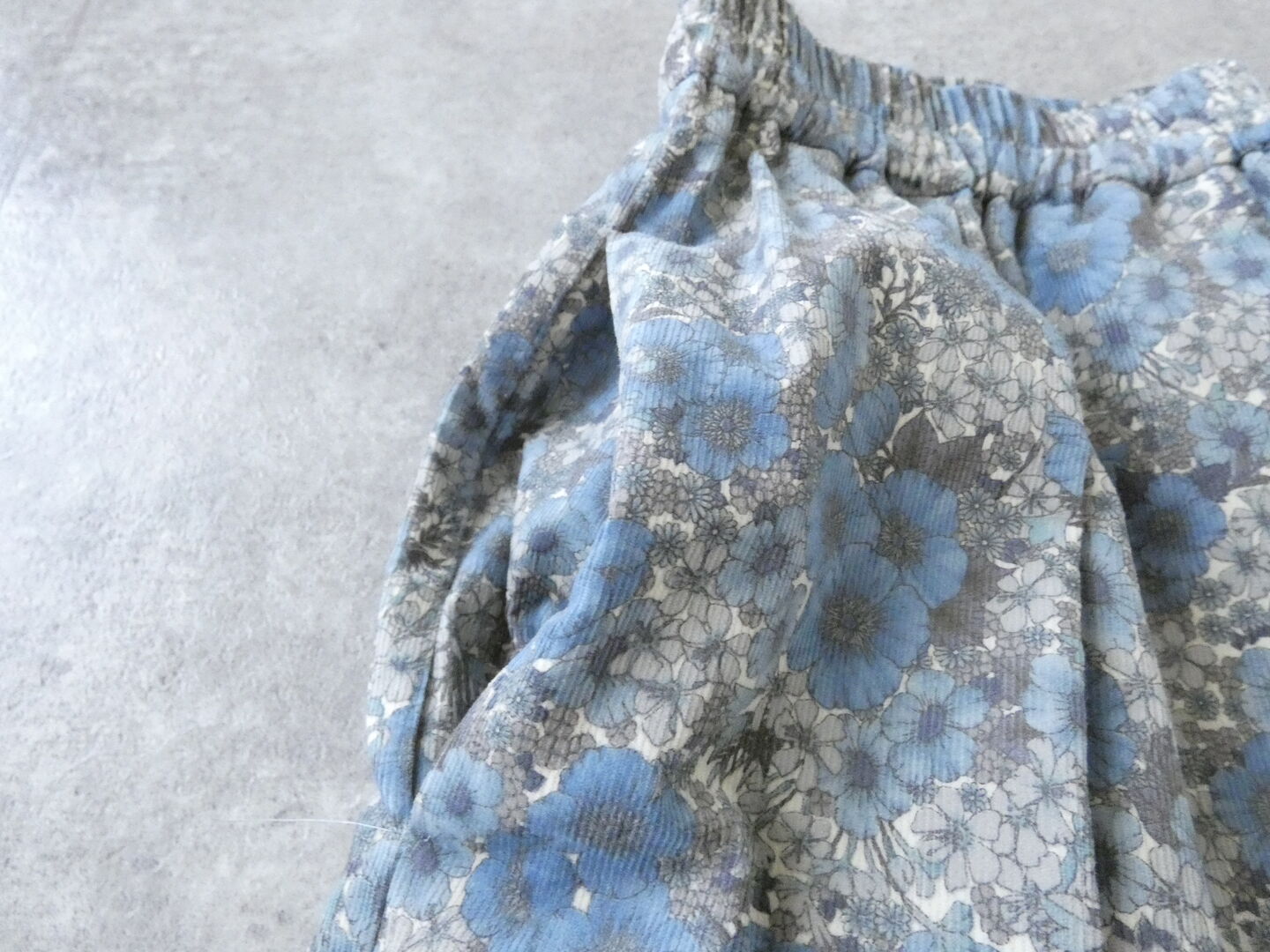 PK リバティGloria Flowersコーデュロイギャザースカートの商品画像24