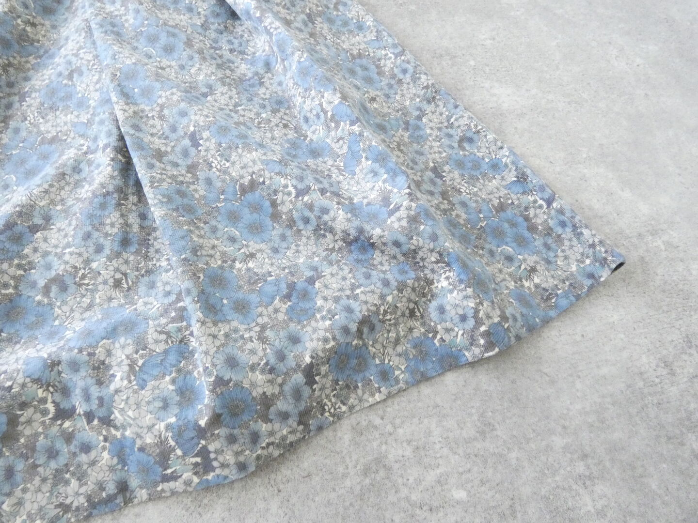 PK リバティGloria Flowersコーデュロイギャザースカートの商品画像25