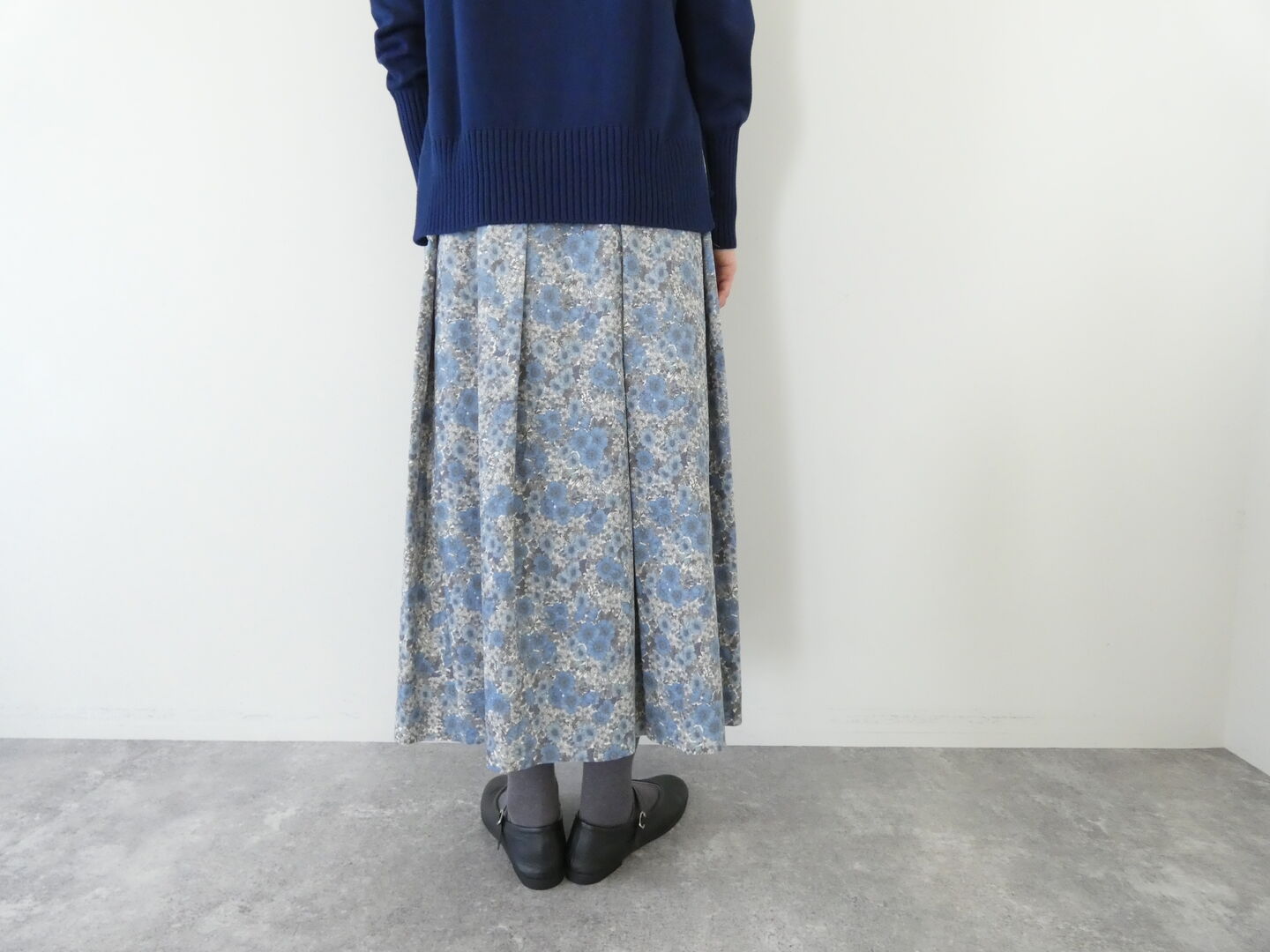 PK リバティGloria Flowersコーデュロイギャザースカートの商品画像7