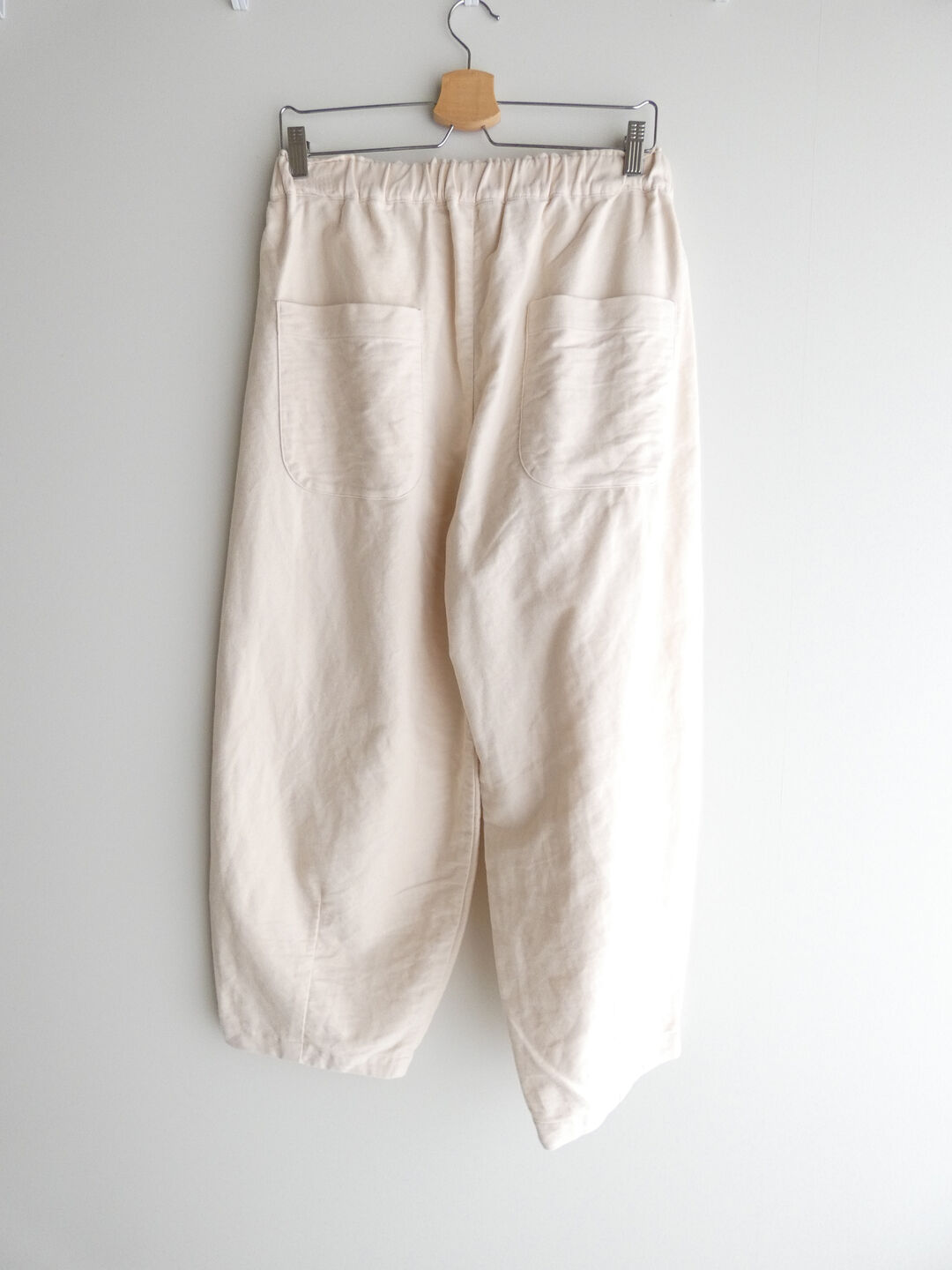 RINEN(リネン) 20/1オーガニックコットンスエードオーバルパンツの商品画像11