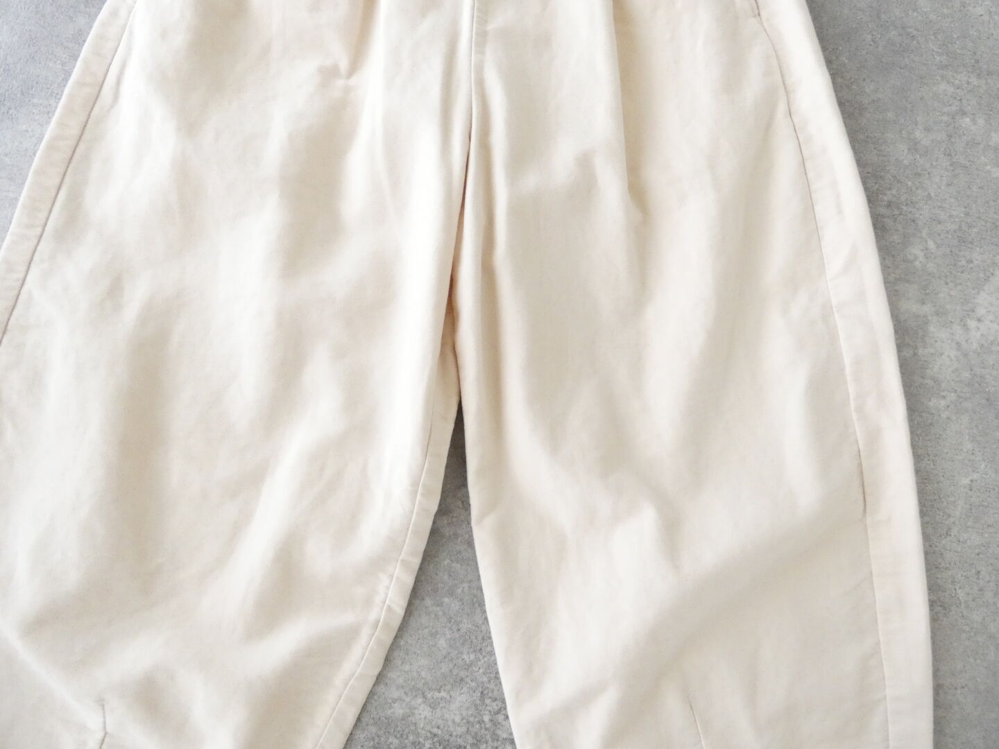 RINEN(リネン) 20/1オーガニックコットンスエードオーバルパンツの商品画像25