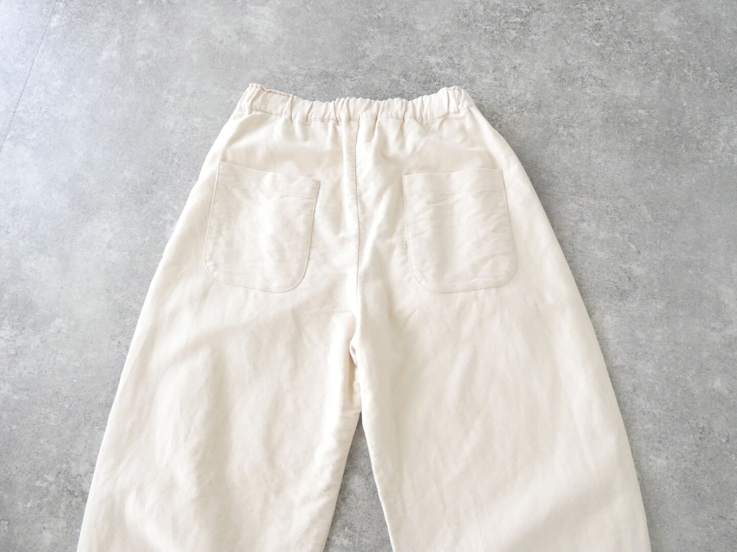 RINEN(リネン) 20/1オーガニックコットンスエードオーバルパンツの商品画像27