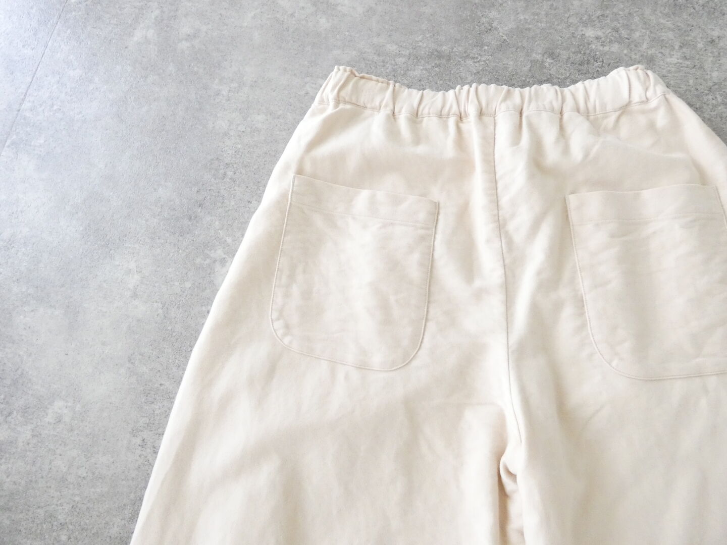 RINEN(リネン) 20/1オーガニックコットンスエードオーバルパンツの商品画像28