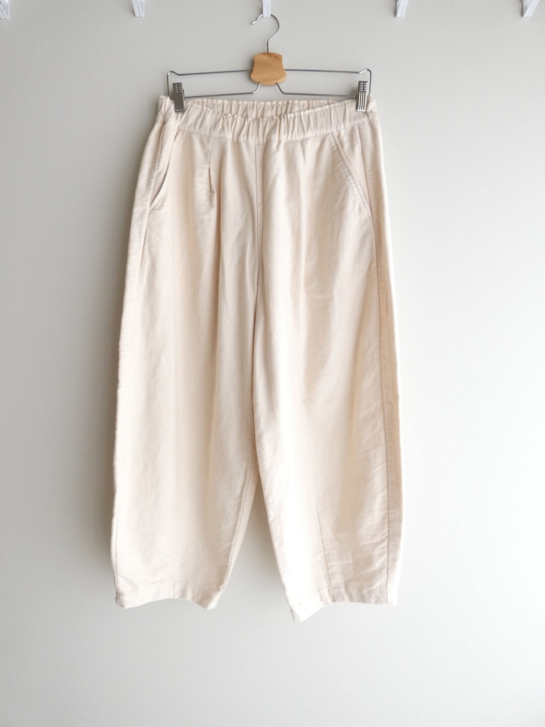 RINEN(リネン) 20/1オーガニックコットンスエードオーバルパンツの商品画像9