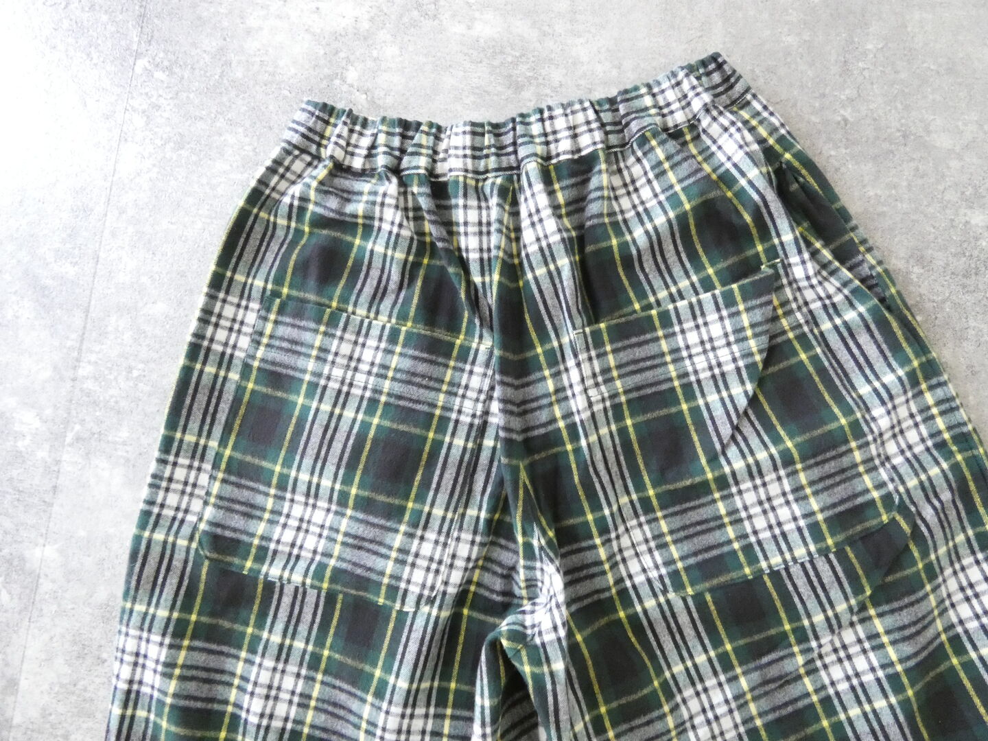 SSC 30/2シャギーチェックサルエル風パンツの商品画像21