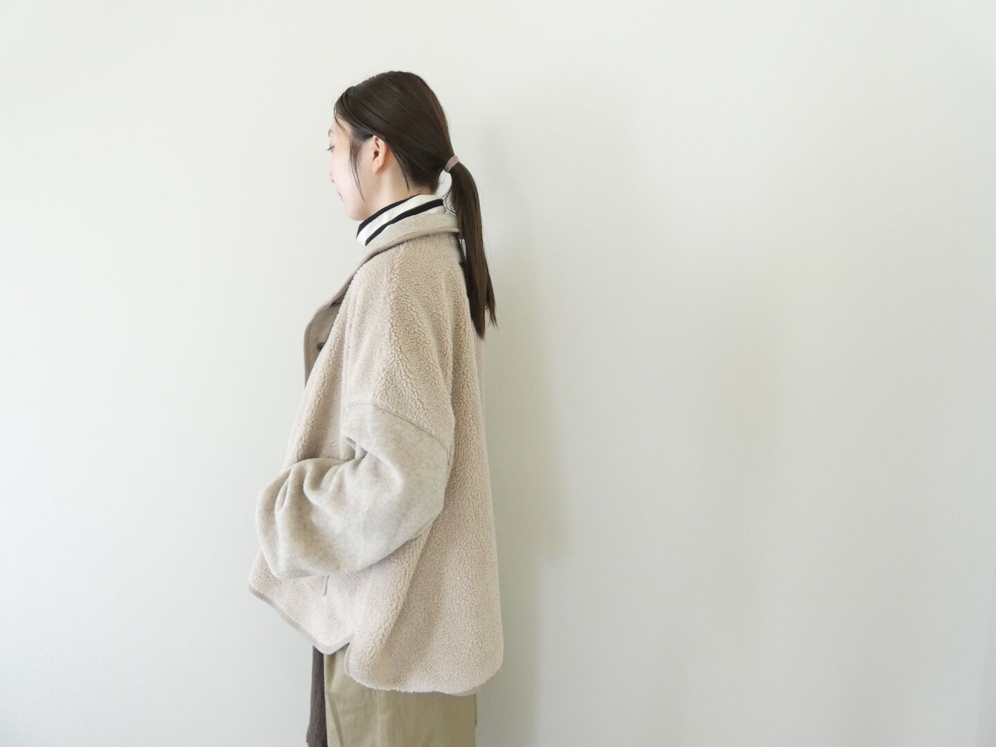 tumugu(ツムグ) ジェシーボア×フリースジャケットの商品画像9