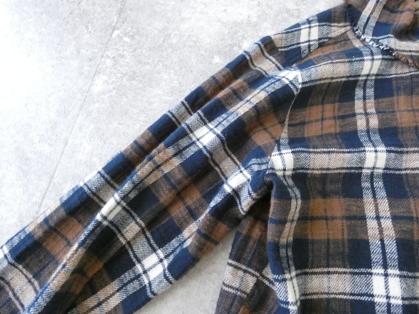vb ラスティックチェックフリルデザインシャツの商品画像25
