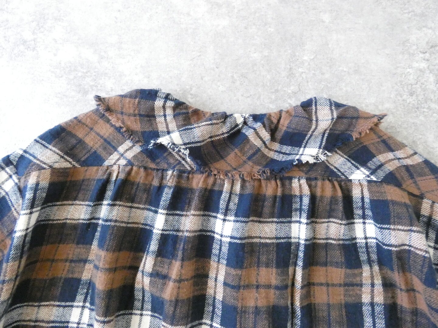 vb ラスティックチェックフリルデザインシャツの商品画像27