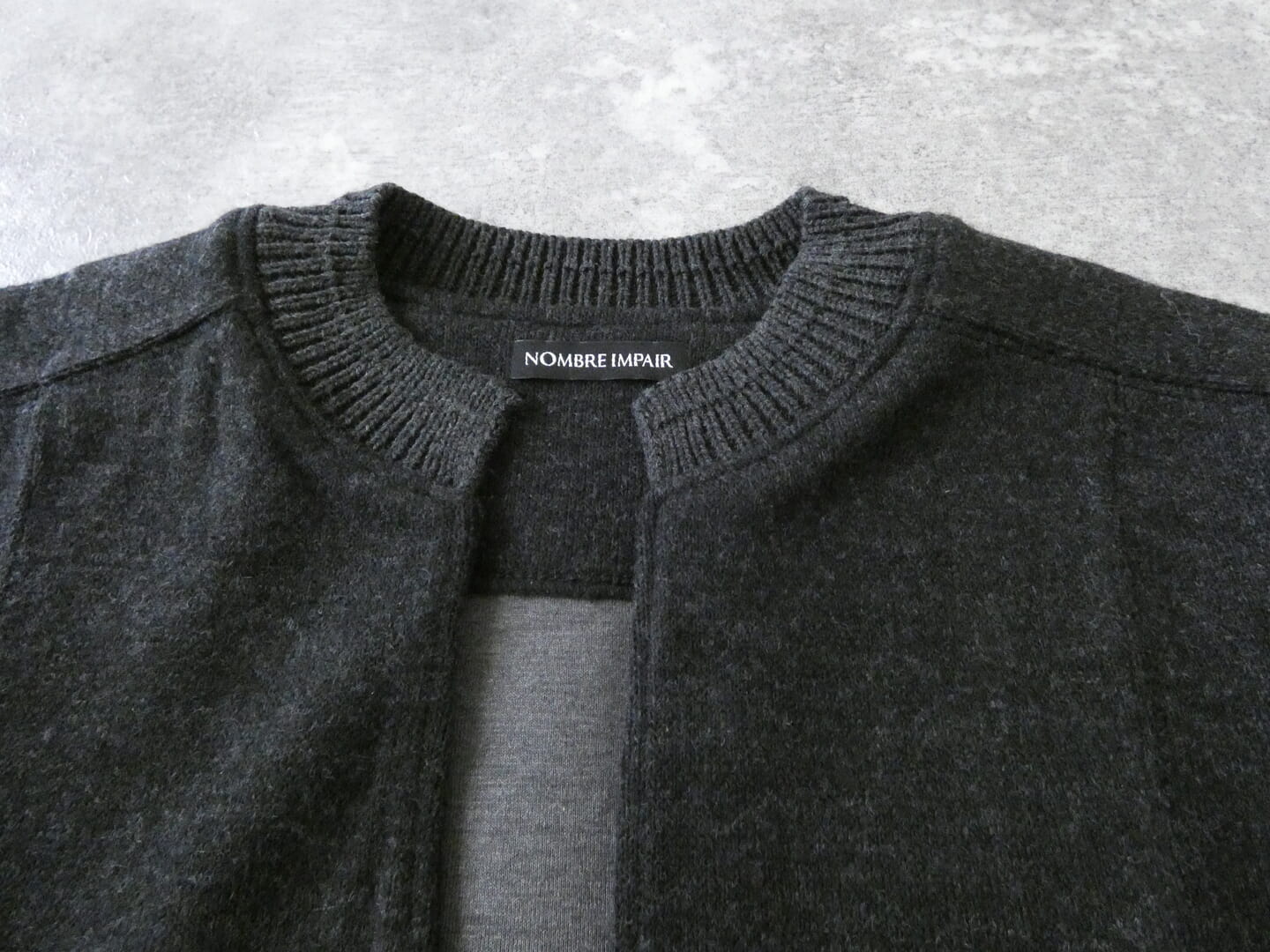 NOMBRE IMPAIR(ノンブルアンペール) ダブルフェイスカットリブ付ショートジャケットの商品画像31
