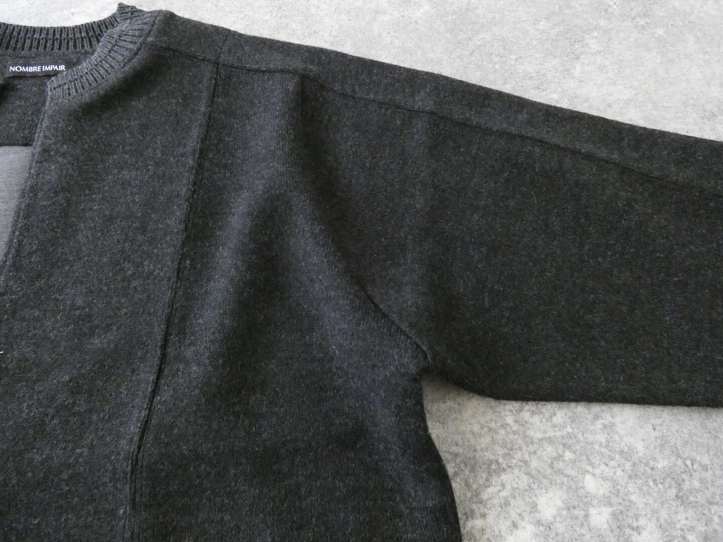 NOMBRE IMPAIR(ノンブルアンペール) ダブルフェイスカットリブ付ショートジャケットの商品画像33