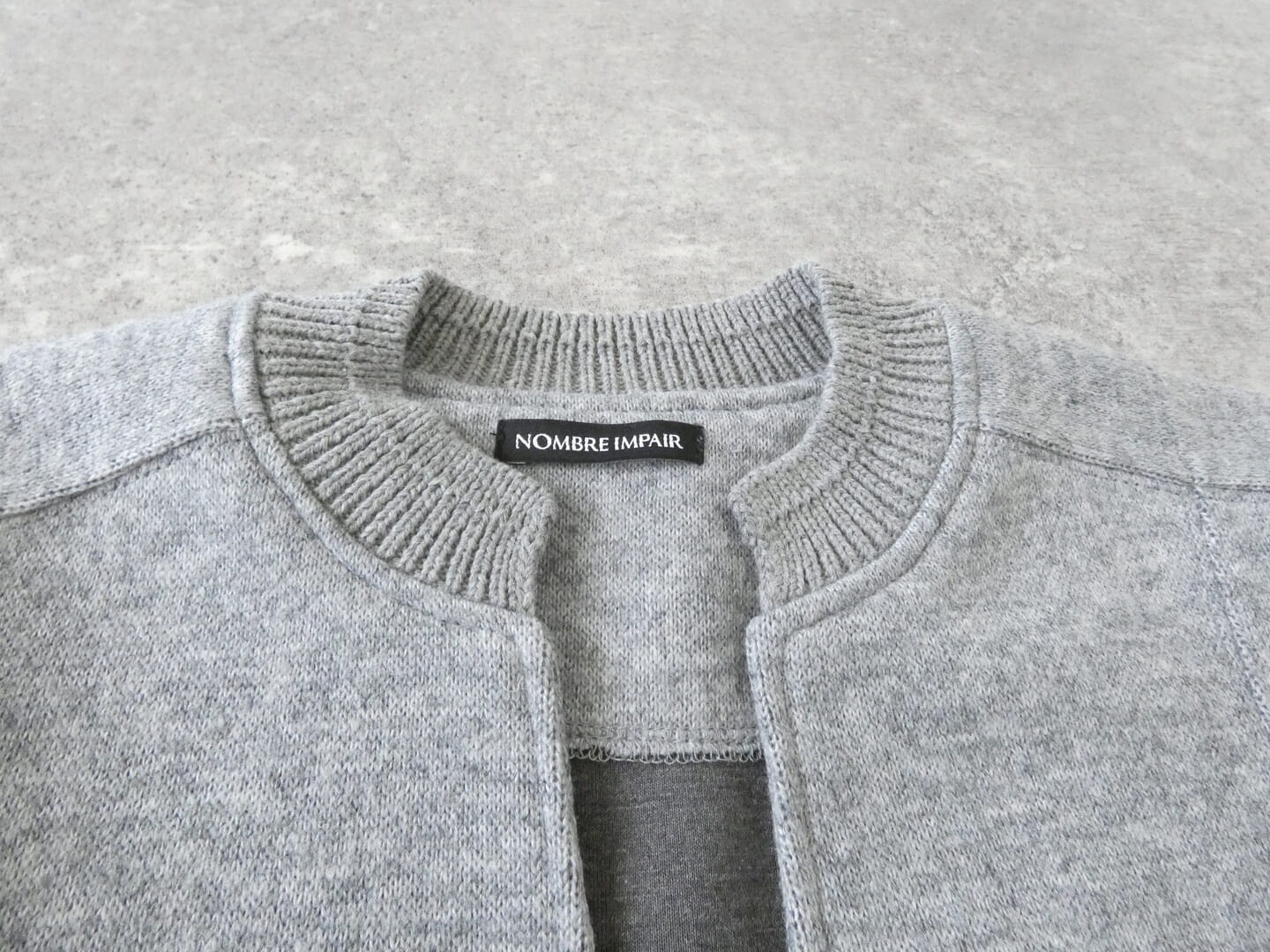 NOMBRE IMPAIR(ノンブルアンペール) ダブルフェイスカットリブ付ショートジャケットの商品画像45