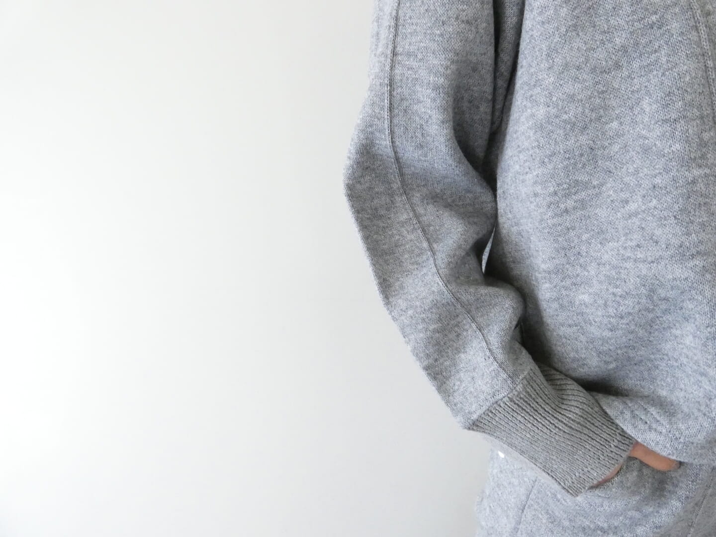 NOMBRE IMPAIR(ノンブルアンペール) ダブルフェイスカットリブ付ショートジャケットの商品画像5