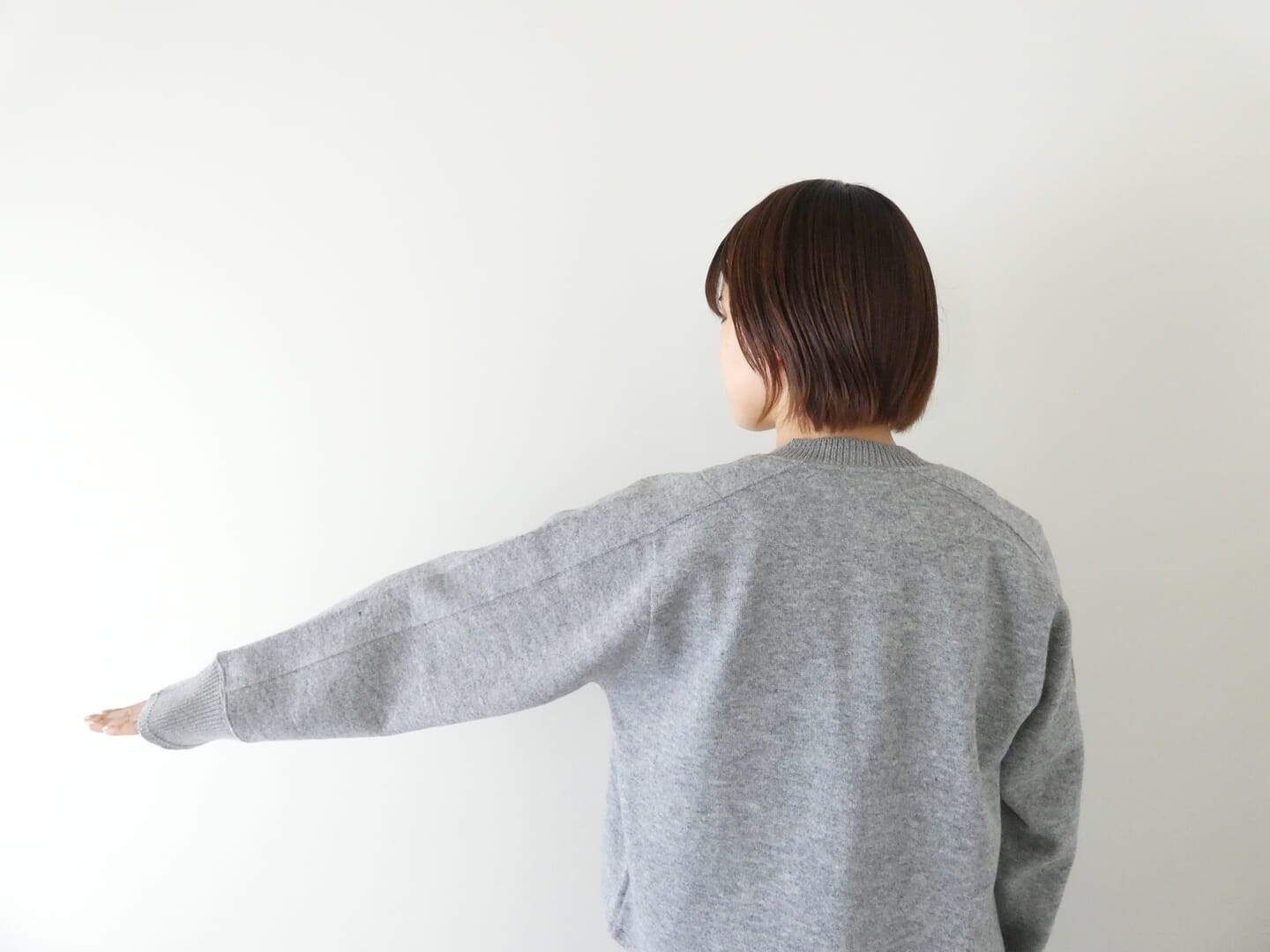 NOMBRE IMPAIR(ノンブルアンペール) ダブルフェイスカットリブ付ショートジャケットの商品画像6
