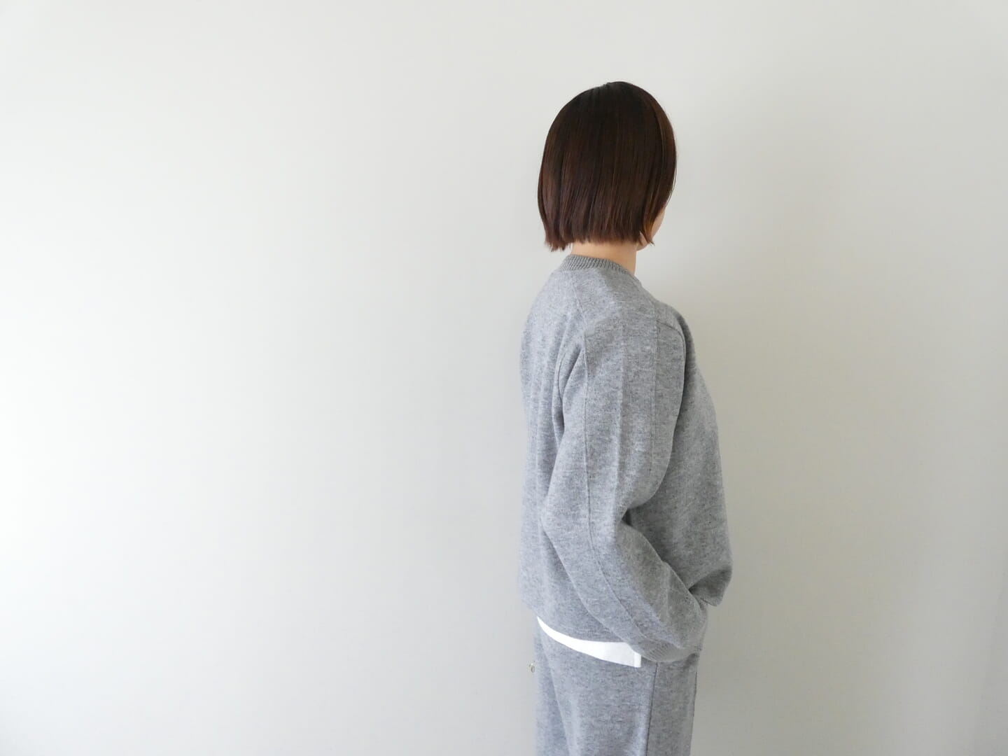 NOMBRE IMPAIR(ノンブルアンペール) ダブルフェイスカットリブ付ショートジャケットの商品画像9