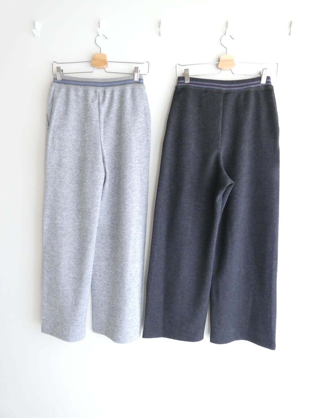 NOMBRE IMPAIR(ノンブルアンペール) ダブルフェイスカットリブボーダーパンツの商品画像11