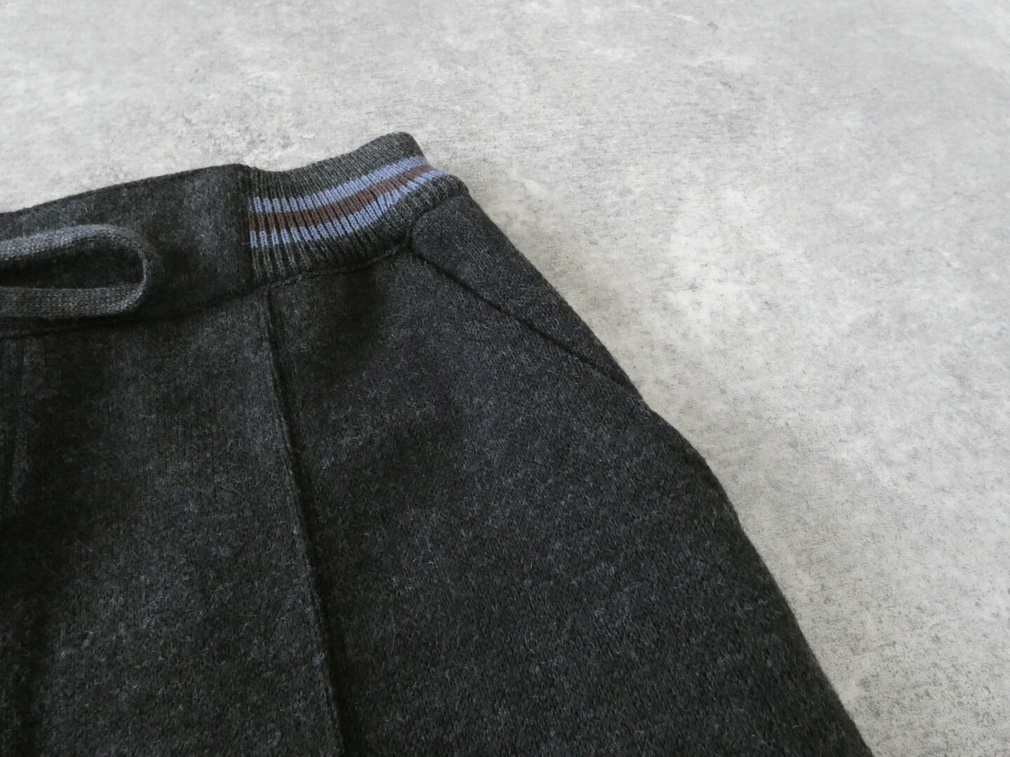 NOMBRE IMPAIR(ノンブルアンペール) ダブルフェイスカットリブボーダーパンツの商品画像32