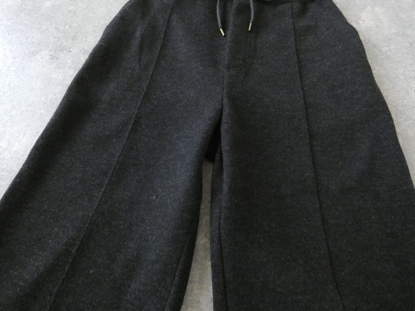 NOMBRE IMPAIR(ノンブルアンペール) ダブルフェイスカットリブボーダーパンツの商品画像33