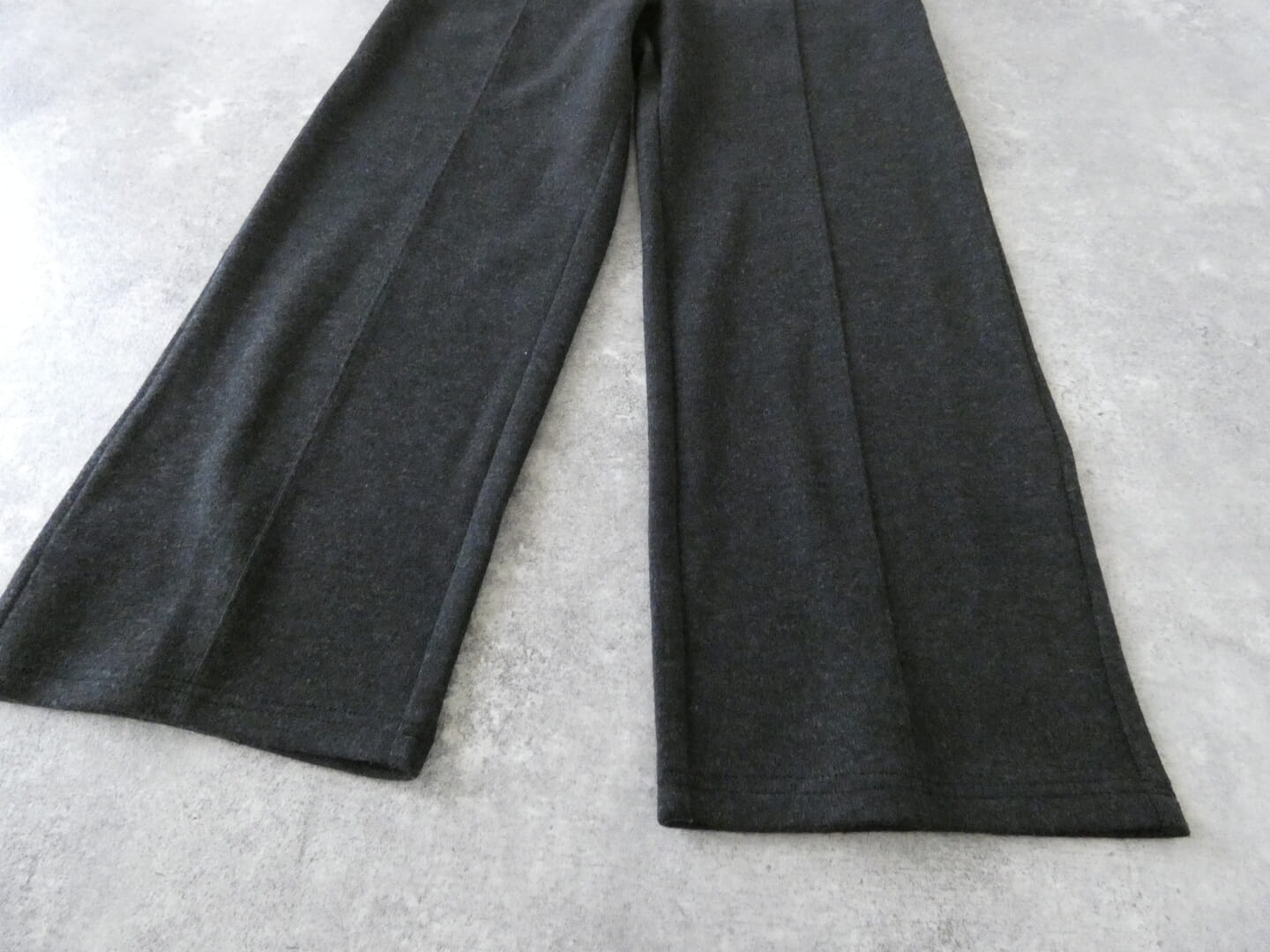 NOMBRE IMPAIR(ノンブルアンペール) ダブルフェイスカットリブボーダーパンツの商品画像34