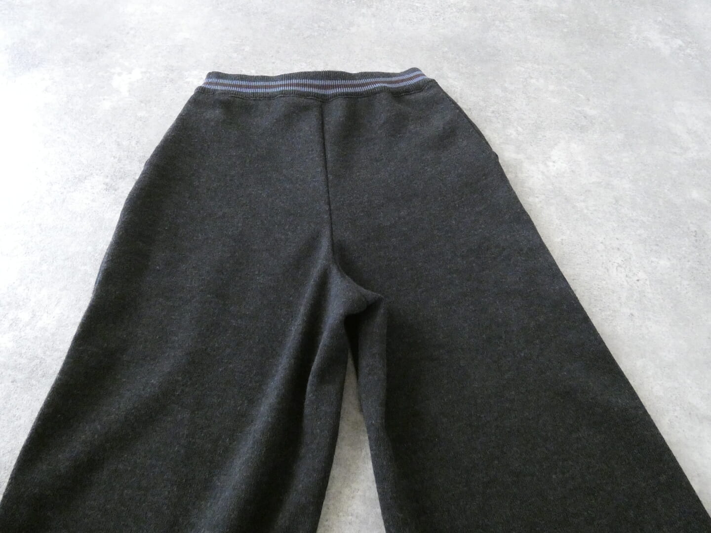 NOMBRE IMPAIR(ノンブルアンペール) ダブルフェイスカットリブボーダーパンツの商品画像35