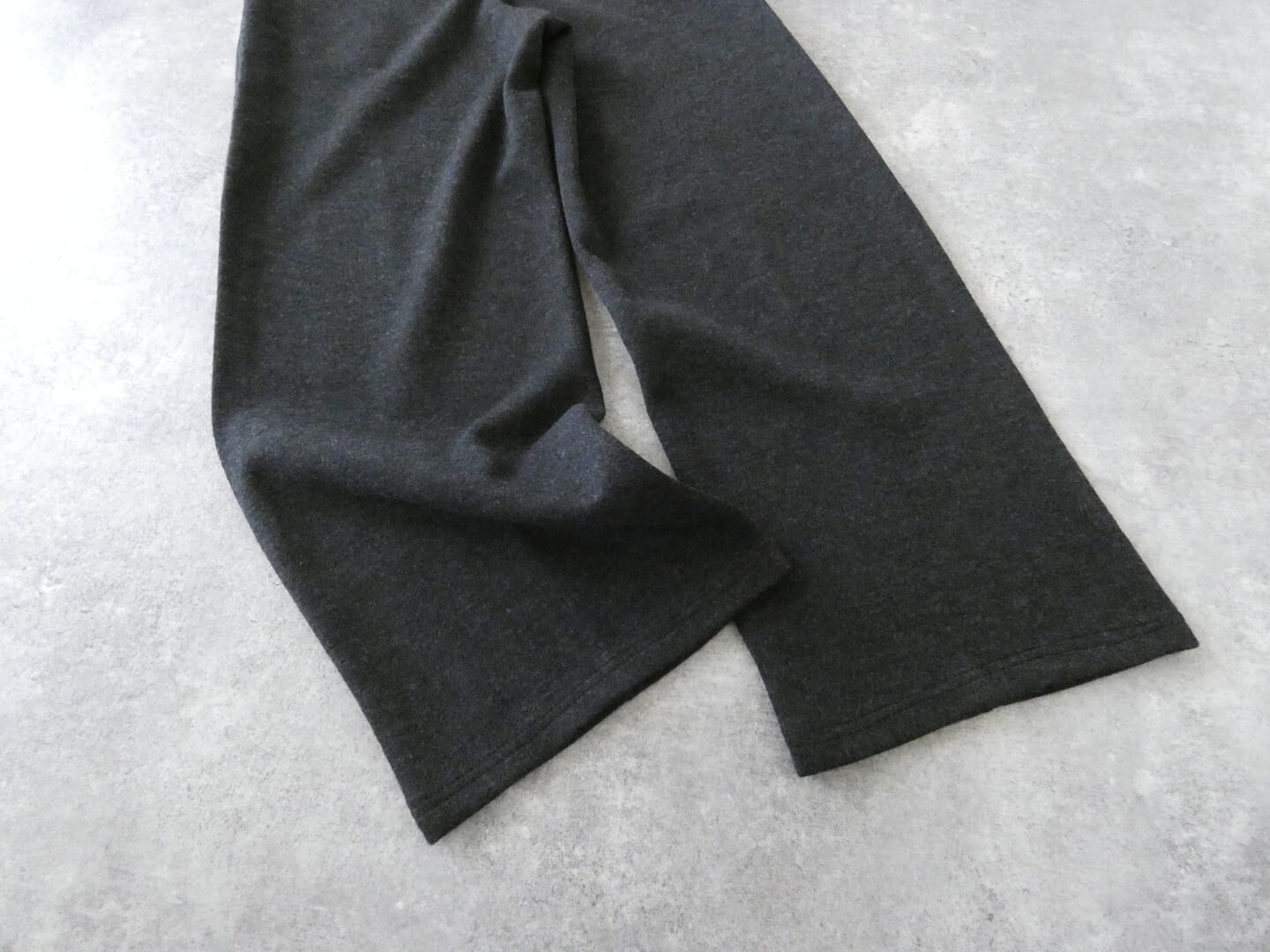 NOMBRE IMPAIR(ノンブルアンペール) ダブルフェイスカットリブボーダーパンツの商品画像37