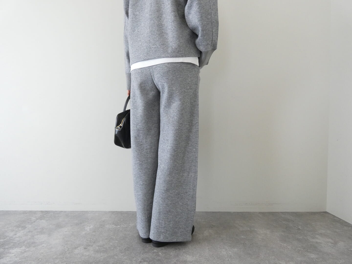NOMBRE IMPAIR(ノンブルアンペール) ダブルフェイスカットリブボーダーパンツの商品画像9