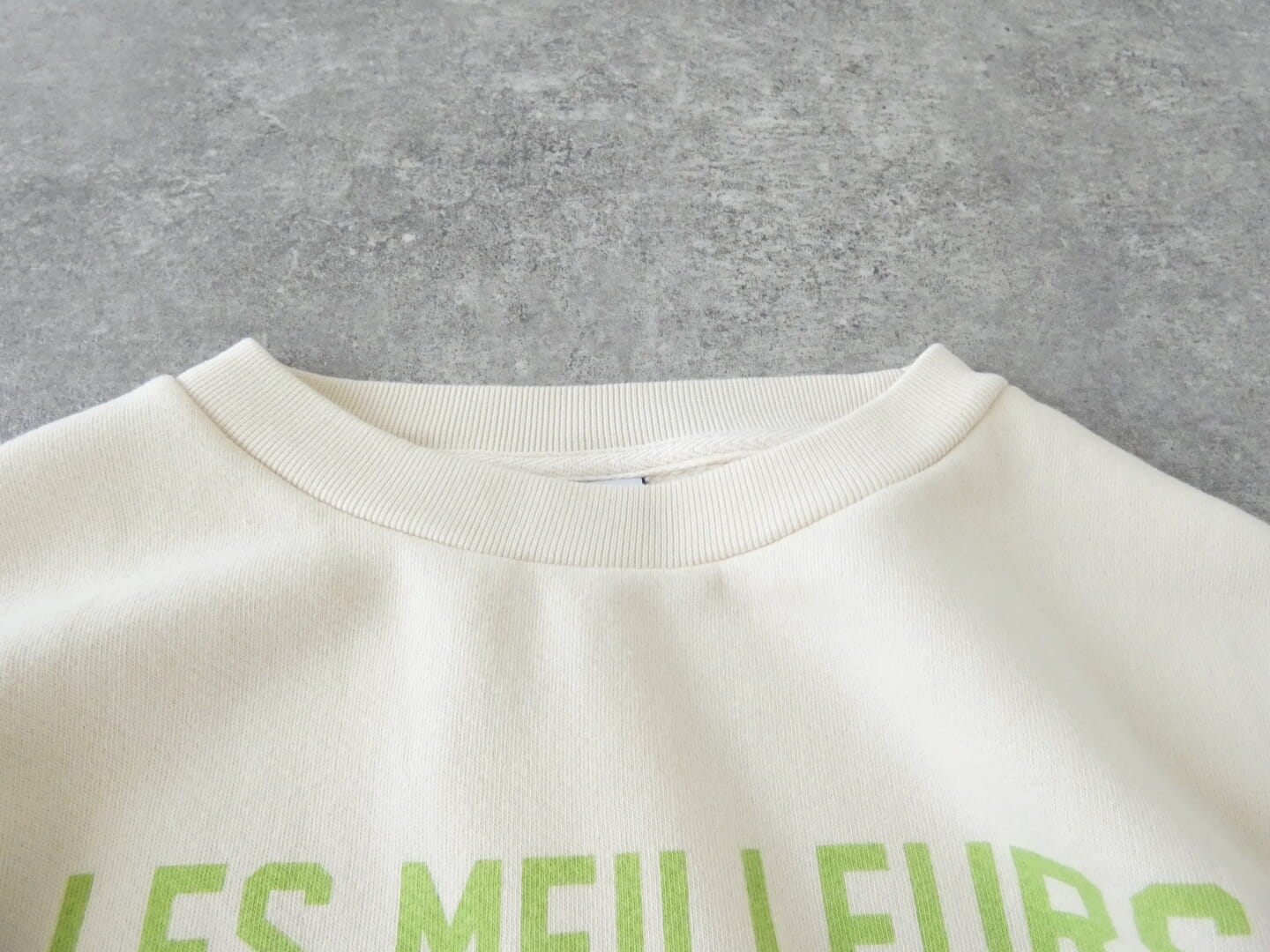 SOUFFLE 裏微起毛BASICプリントスウェット LES MEILLEURS MOMENTSの商品画像22